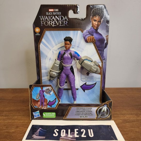 Black Panther Wakanda Forever Vibranium Power Shuri Figure 6" new In hand - Picture 1 of 2